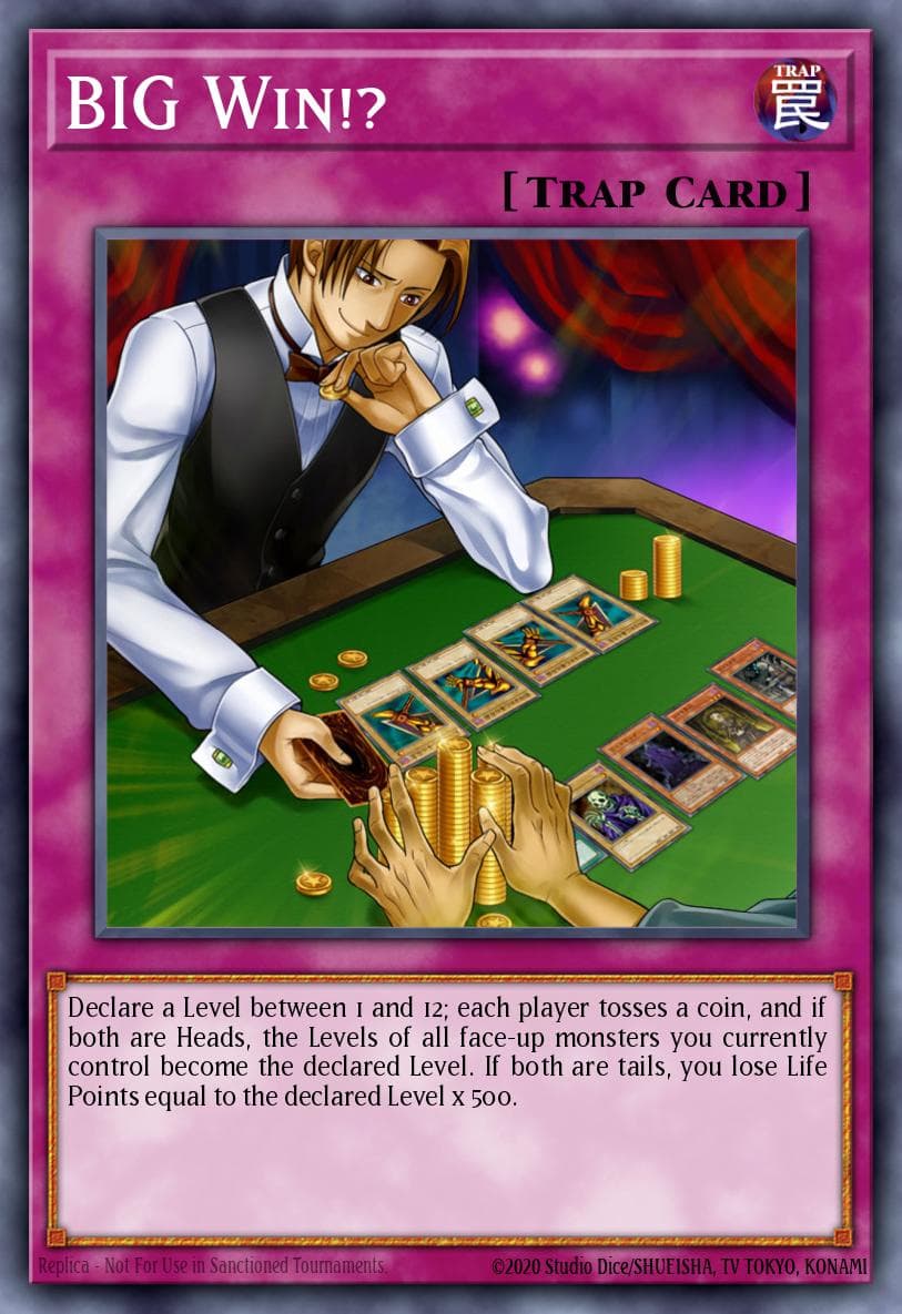 BIG Win!? Shadow Specters: Special Edition card