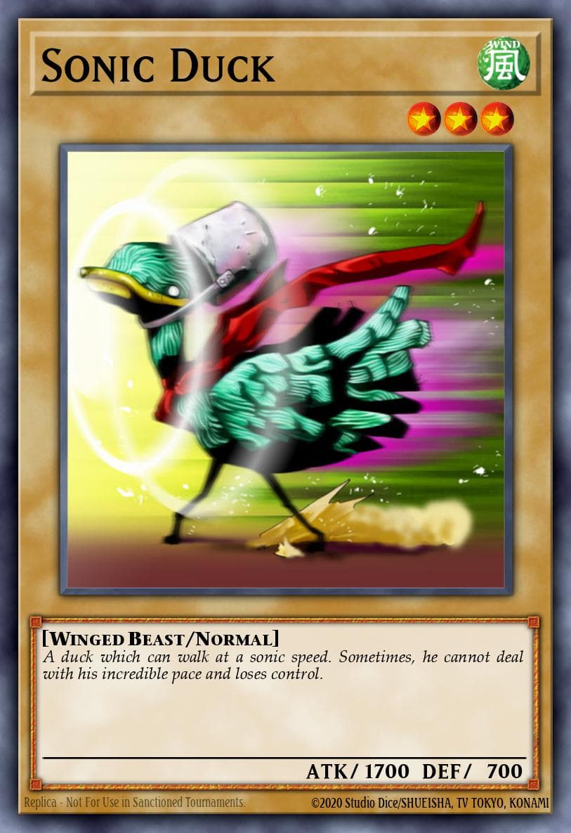 Sonic Duck Demo Deck 2015 card