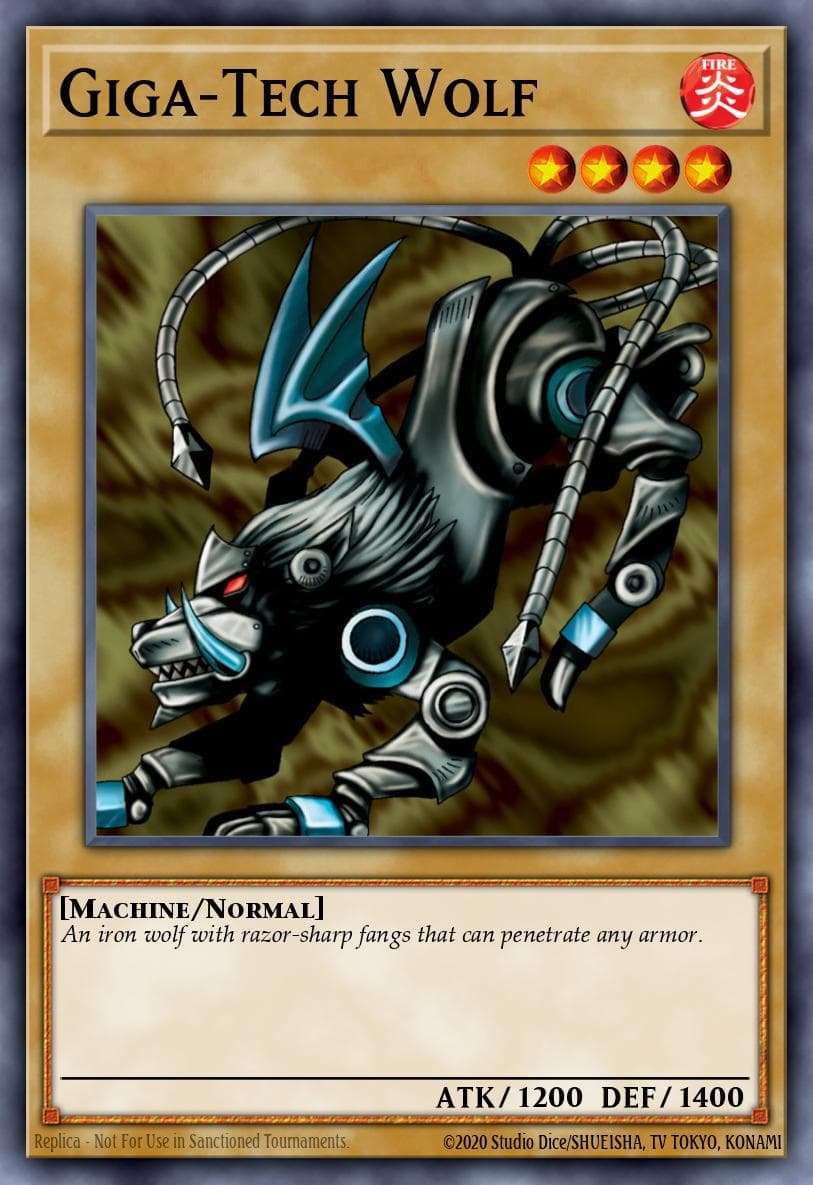 Giga-Tech Wolf Metal Raiders card