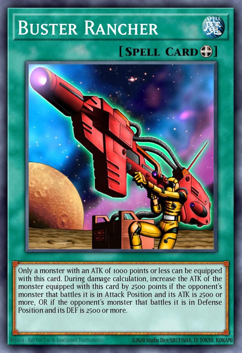 Buster Rancher Pharaonic Guardian card