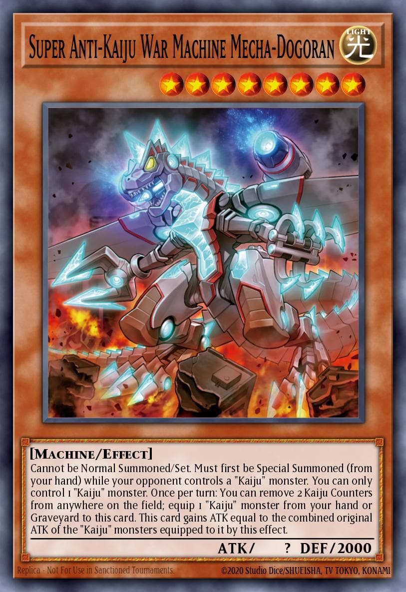Super Anti-Kaiju War Machine Mecha-Dogoran OTS Tournament Pack 4 card