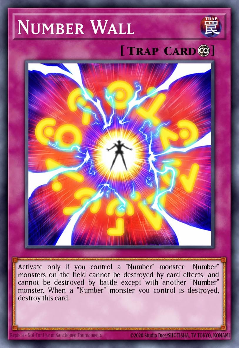 Number Wall Number Hunters card