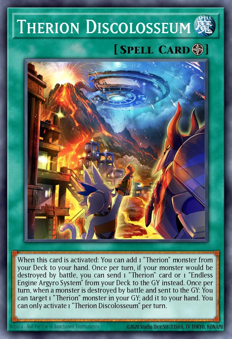 Therion Discolosseum Dimension Force card
