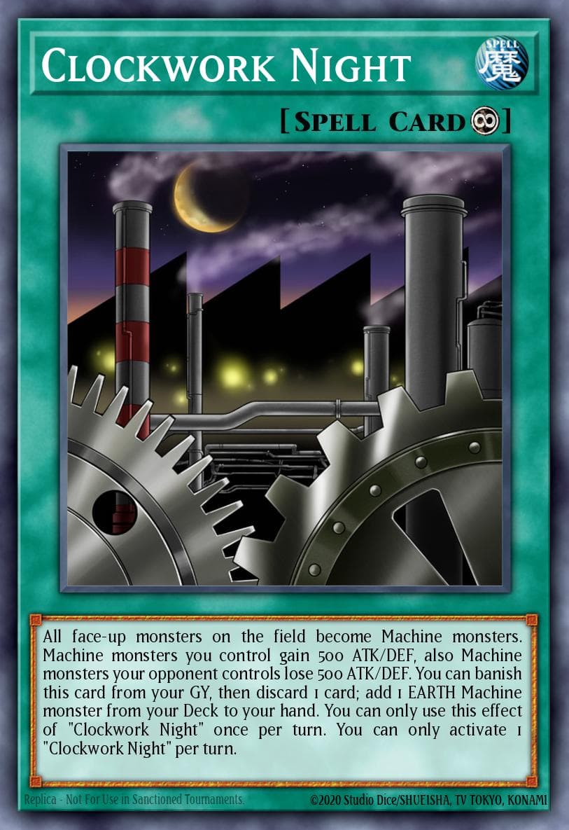 Clockwork Night Battles of Legend: Crystal Revenge card