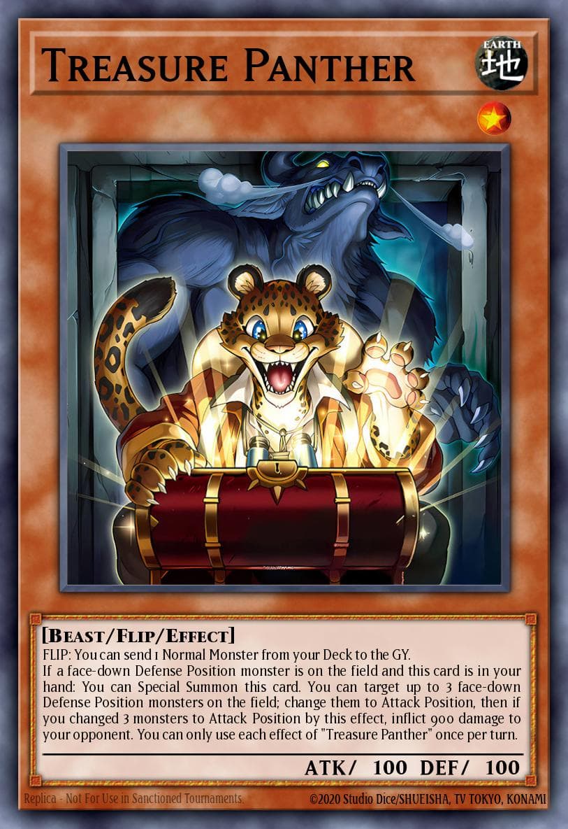 Treasure Panther Maze of Muertos card