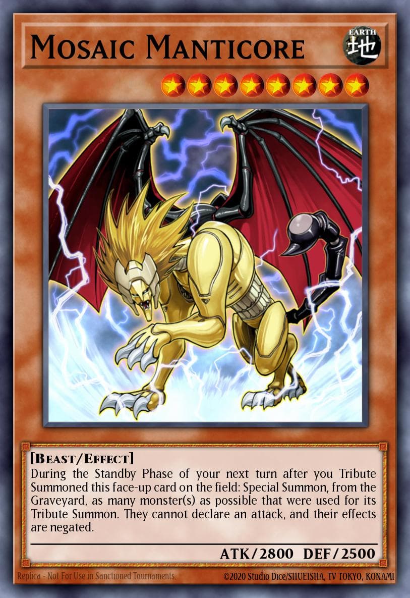 Mosaic Manticore Crossroads of Chaos: Special Edition card