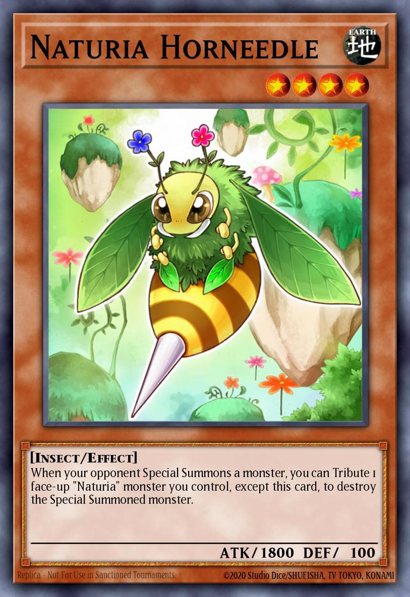 Naturia Horneedle Hidden Arsenal 3 card