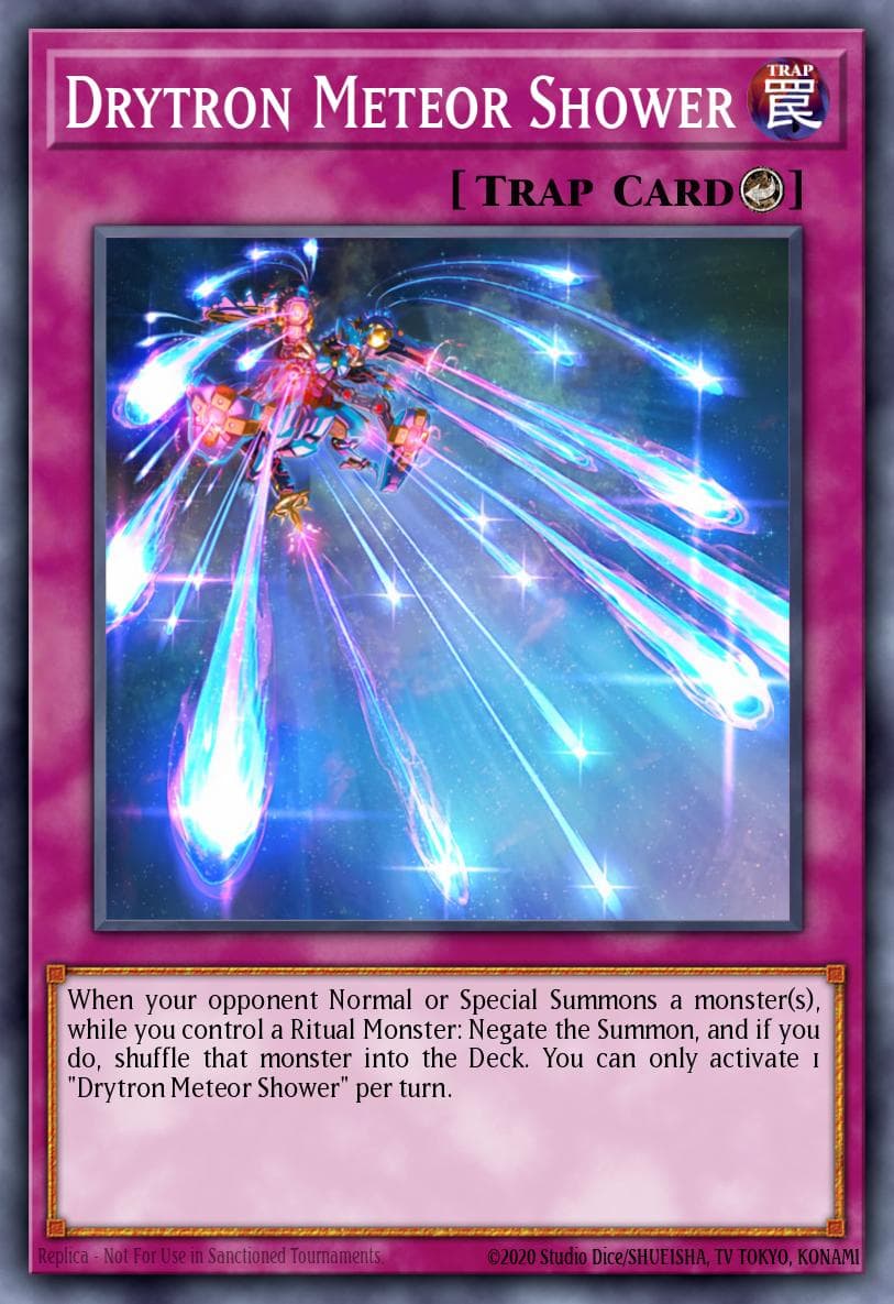 Drytron Meteor Shower Genesis Impact card