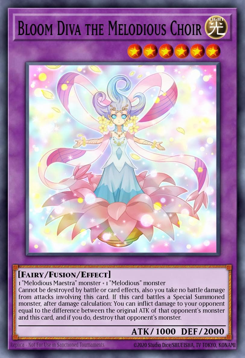 Bloom Diva the Melodious Choir 2016 Mega-Tin Mega Pack card