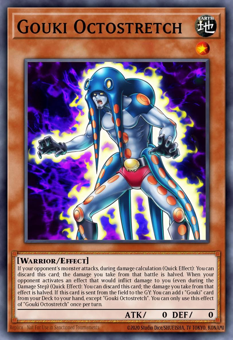 Gouki Octostretch Flames of Destruction Special Edition card