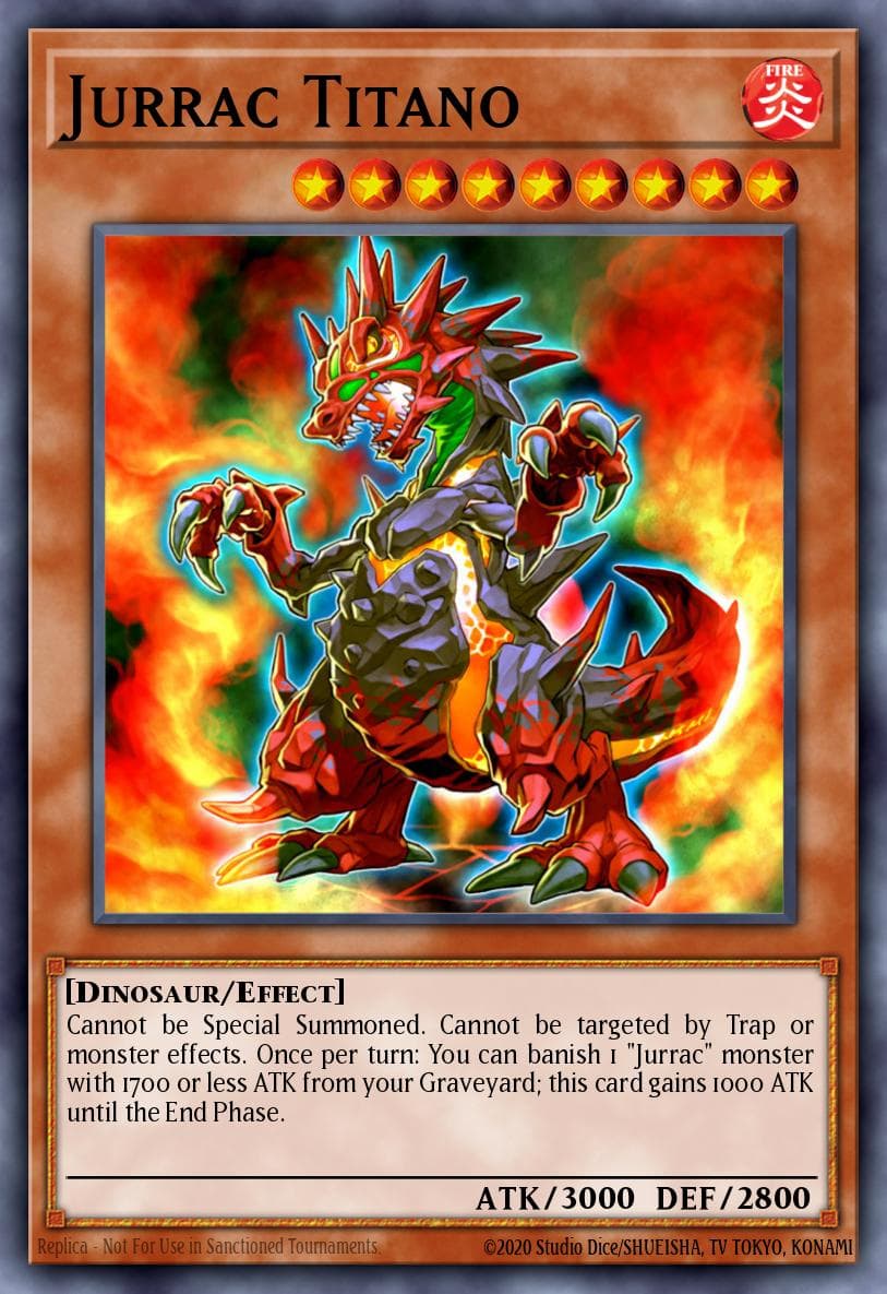 Jurrac Titano Battle Pack 2: War of the Giants card