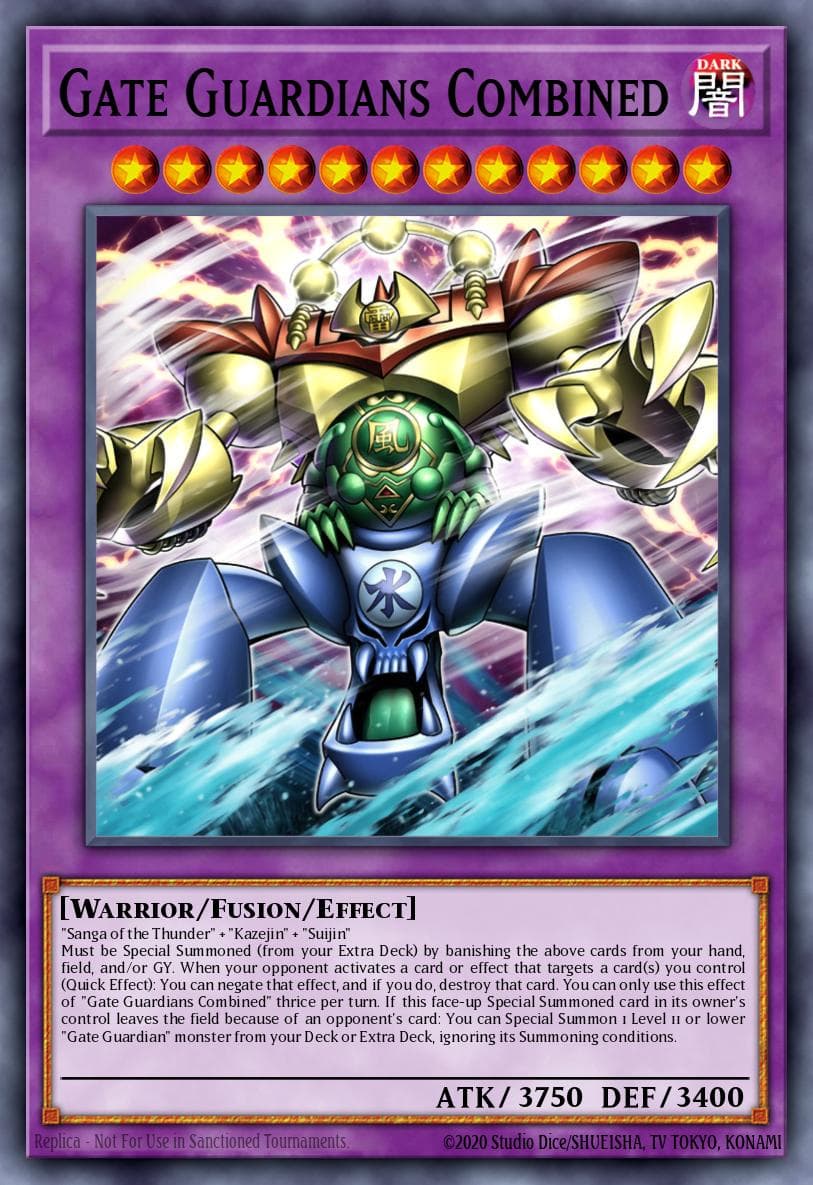 Gate Guardians Combined Maze of Memories card