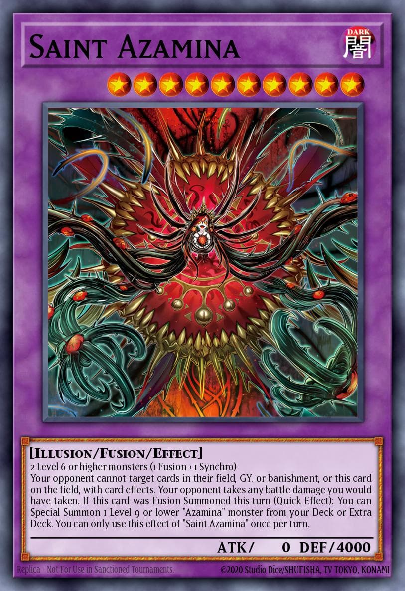 Saint Azamina Supreme Darkness card