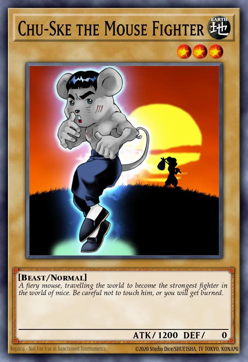 Chu-Ske the Mouse Fighter Dark Revelation Volume 3 card