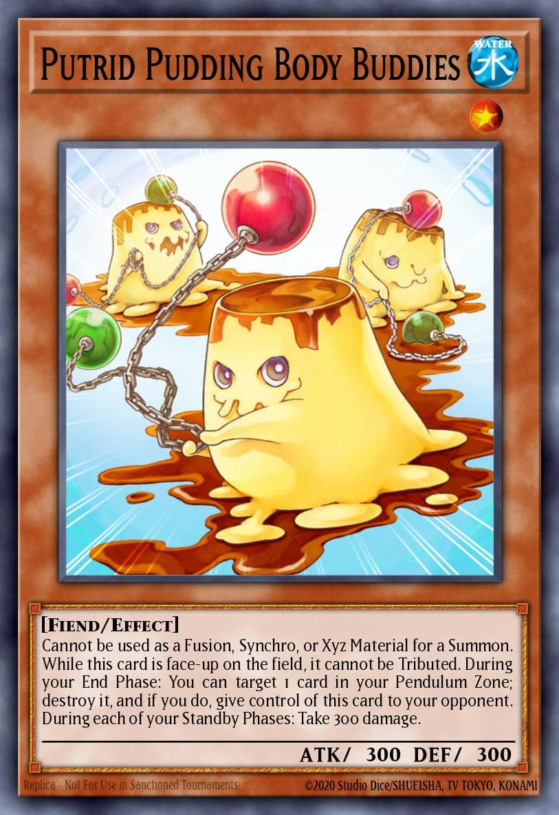 Putrid Pudding Body Buddies 2016 Mega-Tin Mega Pack card