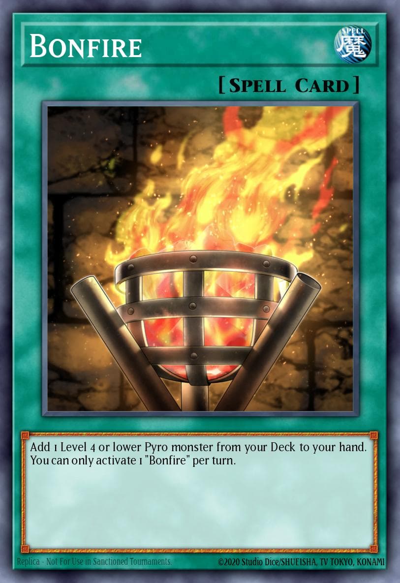 Bonfire 25th Anniversary Tin: Dueling Mirrors card