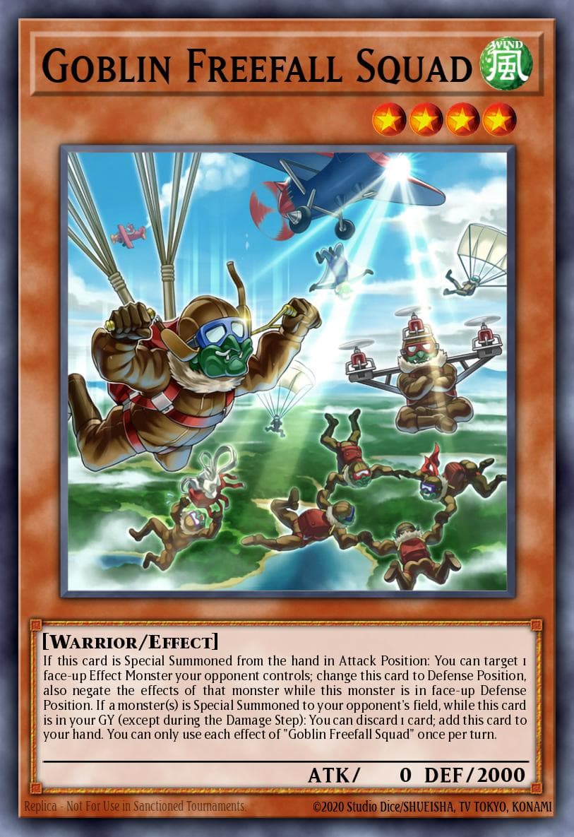 Goblin Freefall Squad Phantom Nightmare card