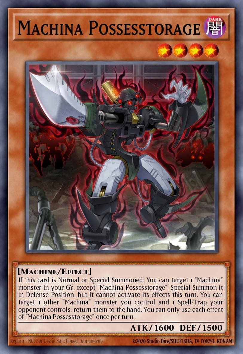 Machina Possesstorage Structure Deck: Mechanized Madness card