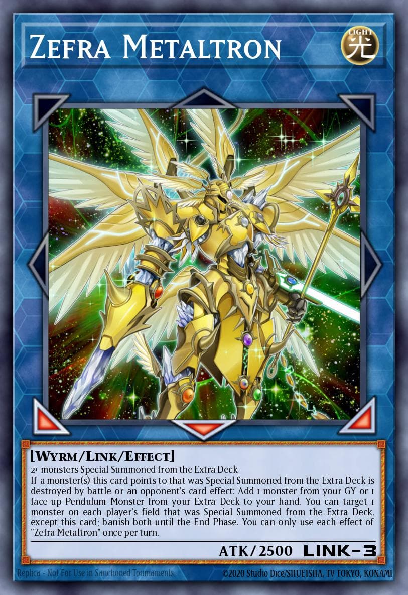 Zefra Metaltron Extreme Force Special Edition card