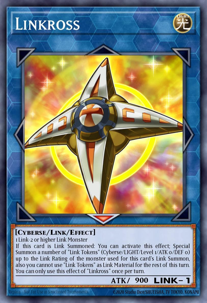 Linkross Eternity Code Premiere! promotional card card