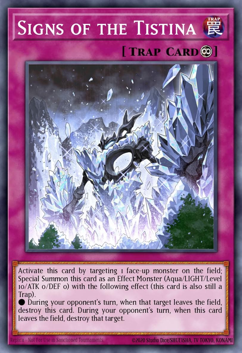 Signs of the Tistina Duelist Nexus card