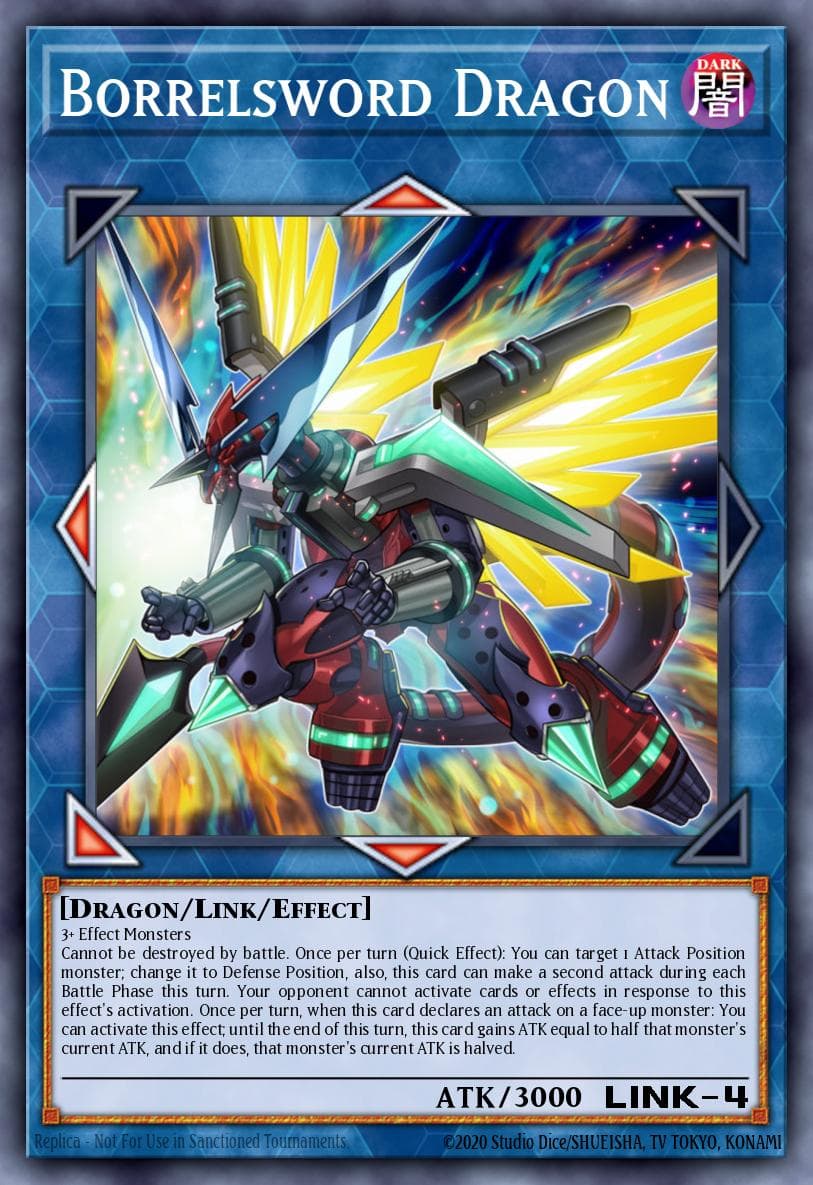 Borrelsword Dragon Battles of Legend: Hero's Revenge card