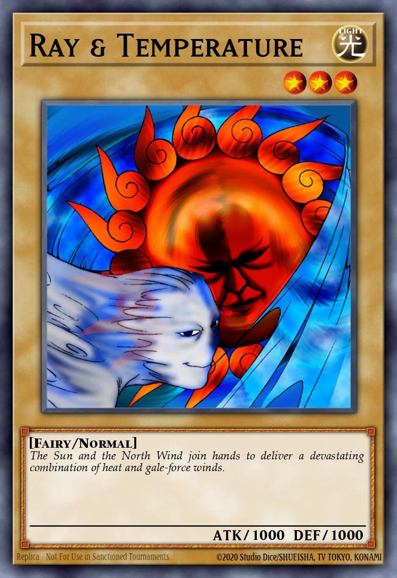 Ray & Temperature Legend of Blue Eyes White Dragon card