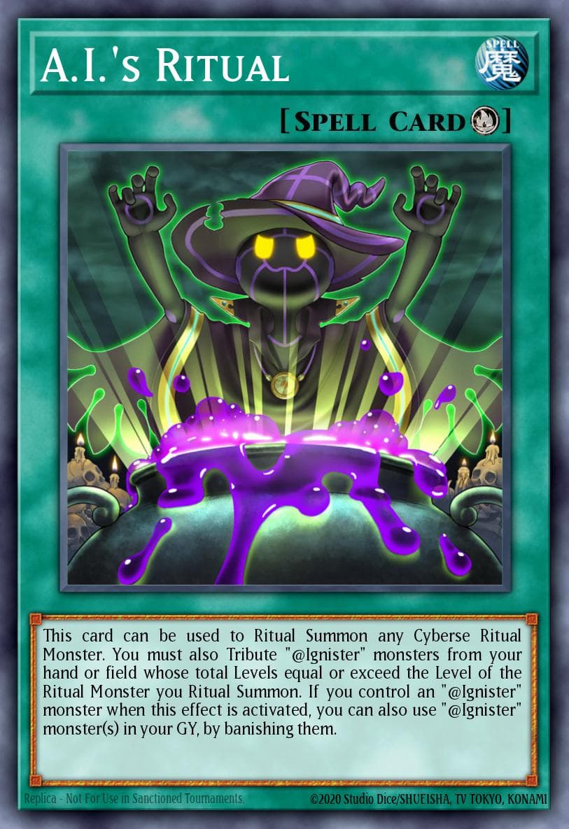 A.I.'s Ritual Ignition Assault Special Edition card