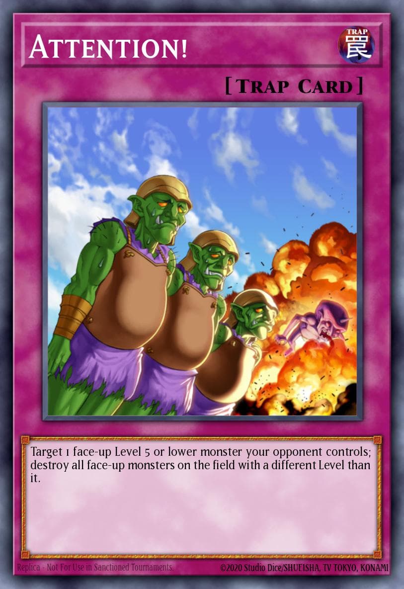 Attention! Generation Force: Special Edition card