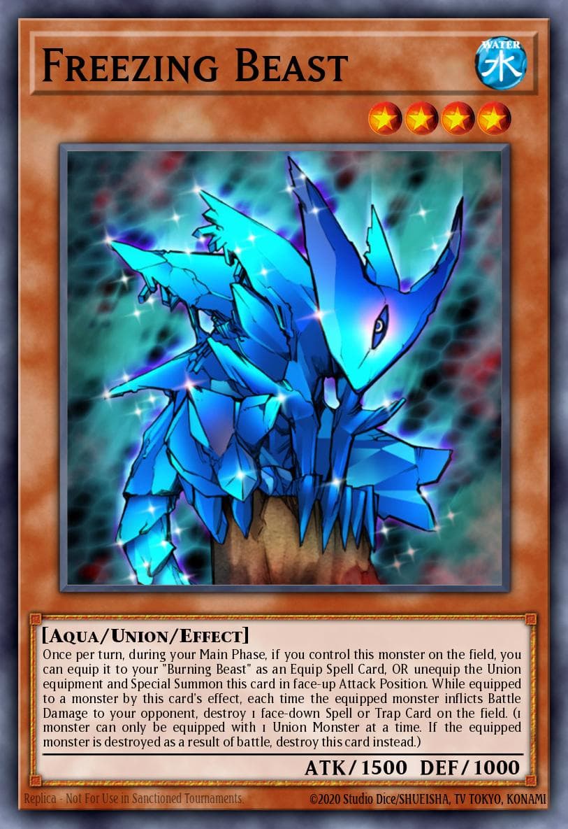 Freezing Beast Dark Revelation Volume 1 card