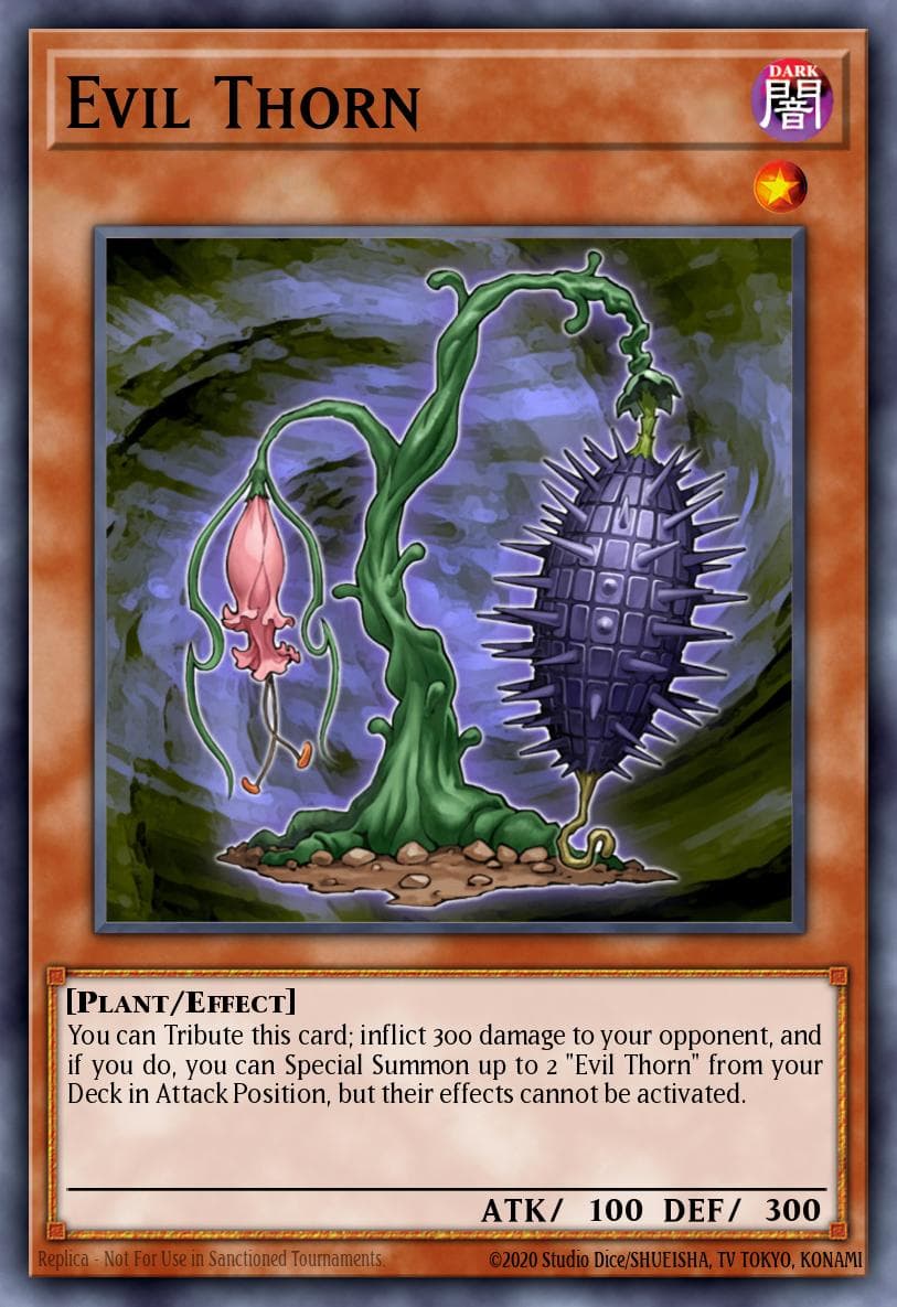 Evil Thorn Ghosts From the Past card
