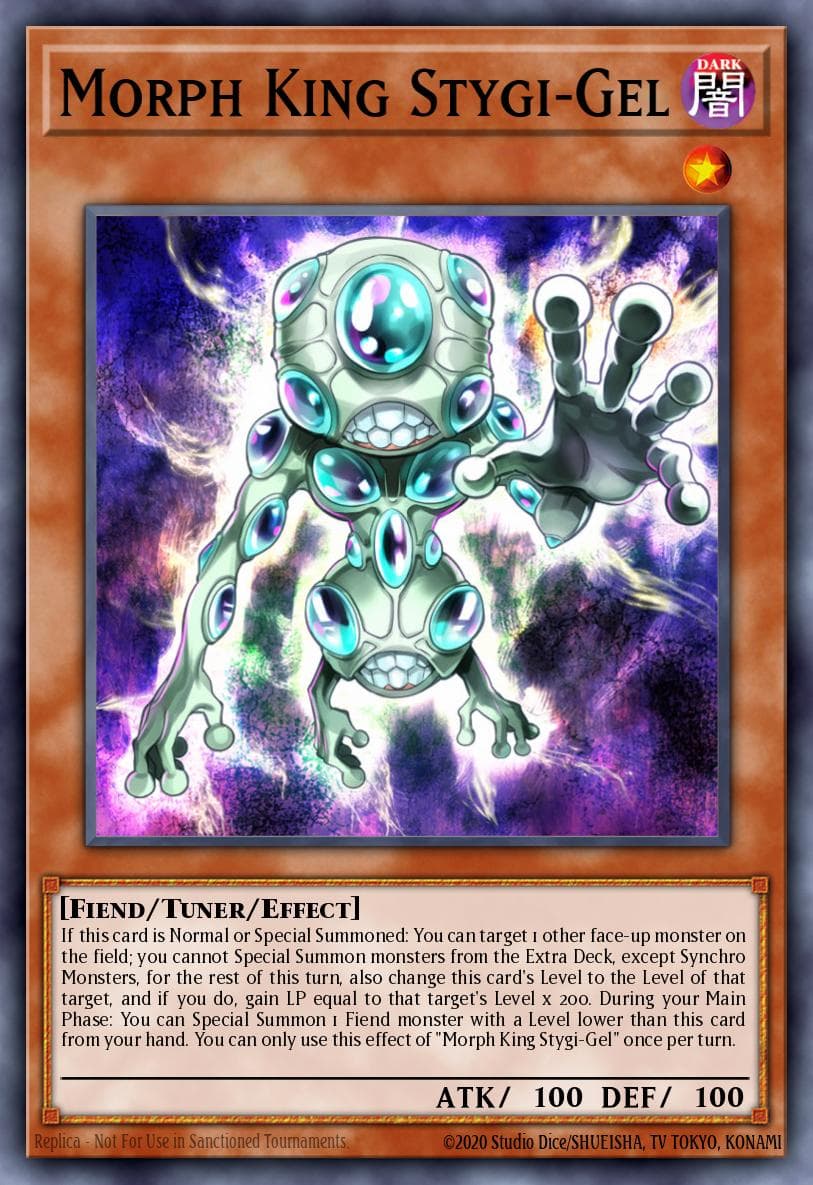 Morph King Stygi-Gel King's Court card