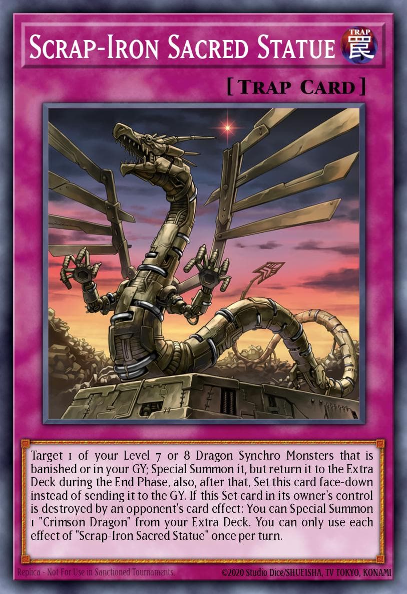 Scrap-Iron Sacred Statue Duelist Nexus card