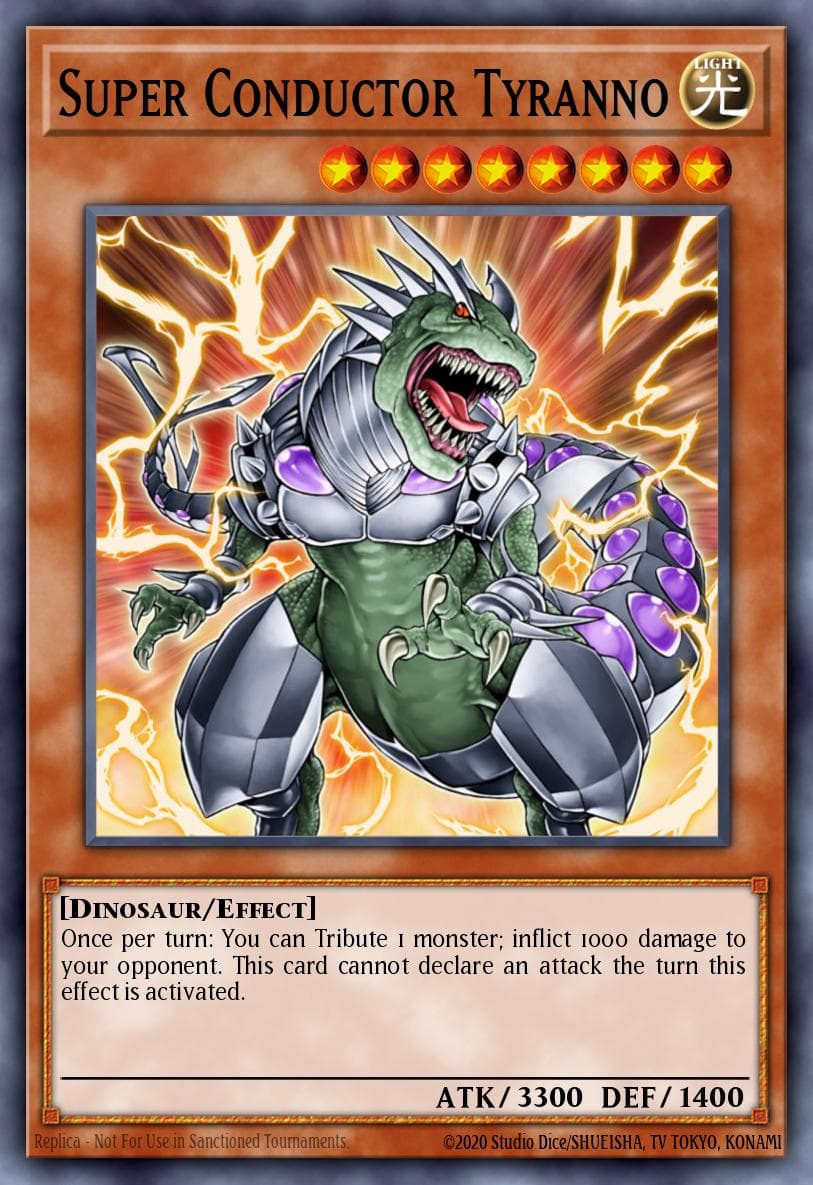 Super Conductor Tyranno World Championship 2010 Card Pack card