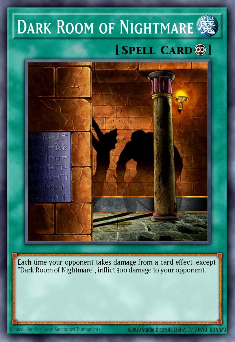 Dark Room of Nightmare Pharaonic Guardian card