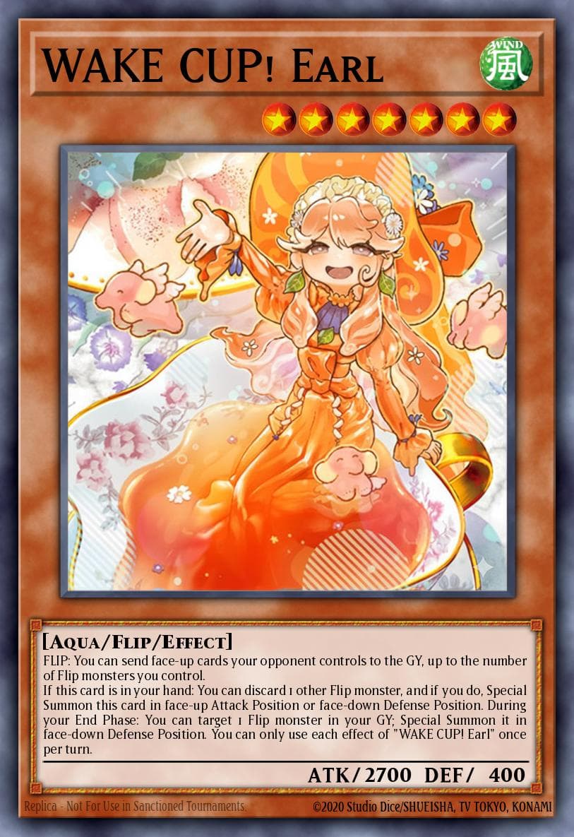 WAKE CUP! Earl Burst Protocol card