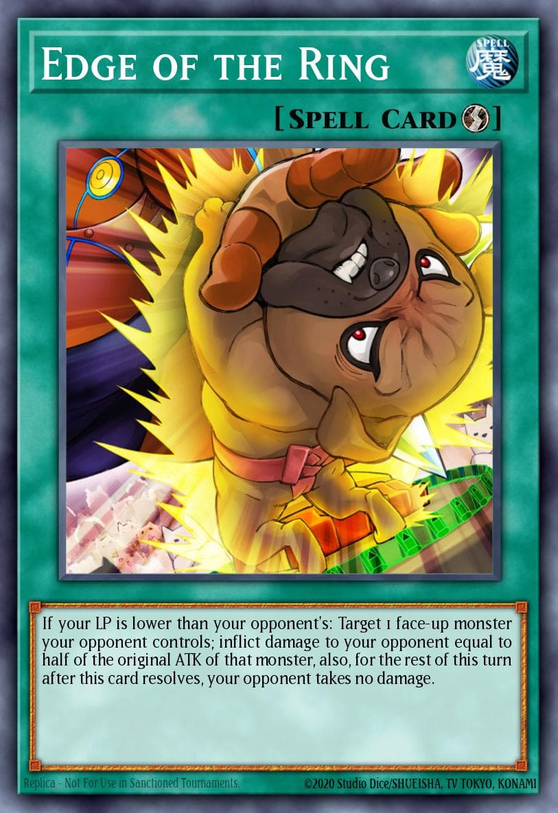 Edge of the Ring Savage Strike Special Edition card