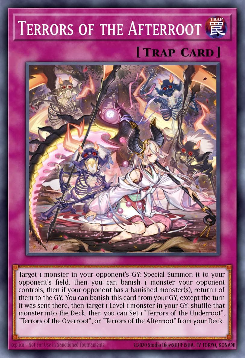 Terrors of the Afterroot 2025 Mega-Pack Tin card