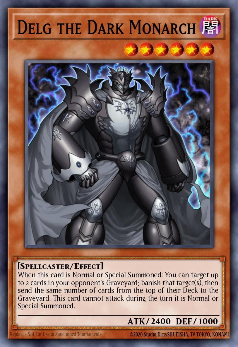 Delg the Dark Monarch Starstrike Blast Sneak Peek Participation Card card