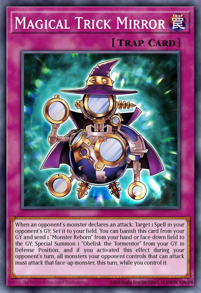Magical Trick Mirror 25th Anniversary Ultimate Kaiba Set card