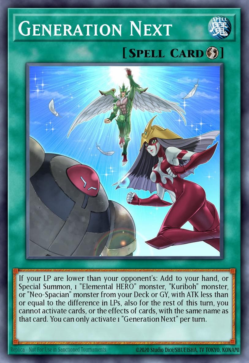 Generation Next Legendary Duelists: Magical Hero card