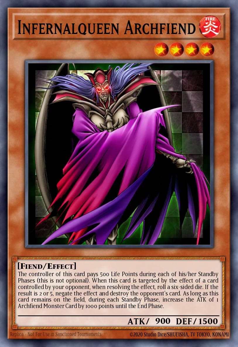 Infernalqueen Archfiend Dark Revelation Volume 1 card