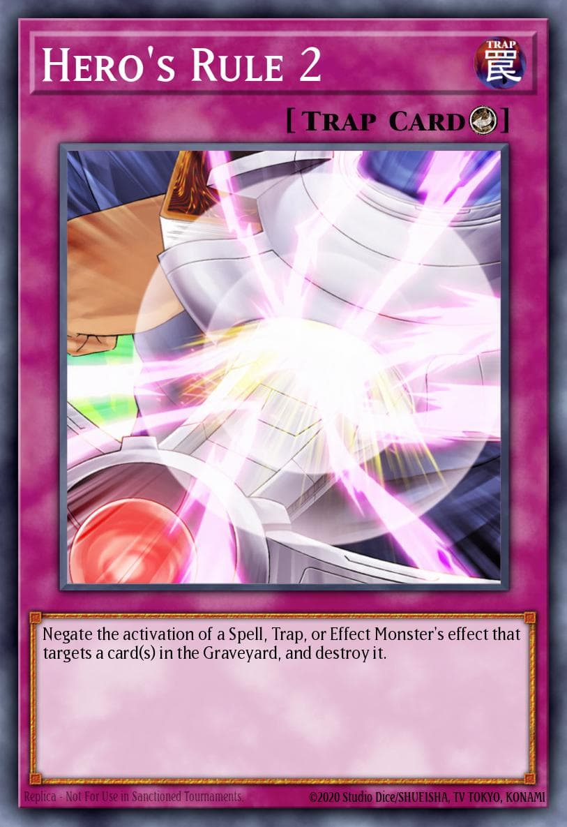 Hero's Rule 2 Duelist Pack: Jaden Yuki 3 card