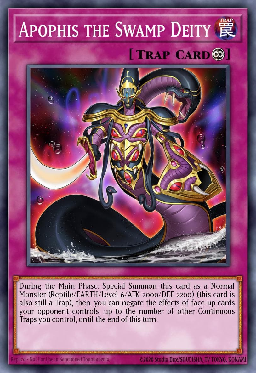 Apophis the Swamp Deity 2025 Mega-Pack Tin card