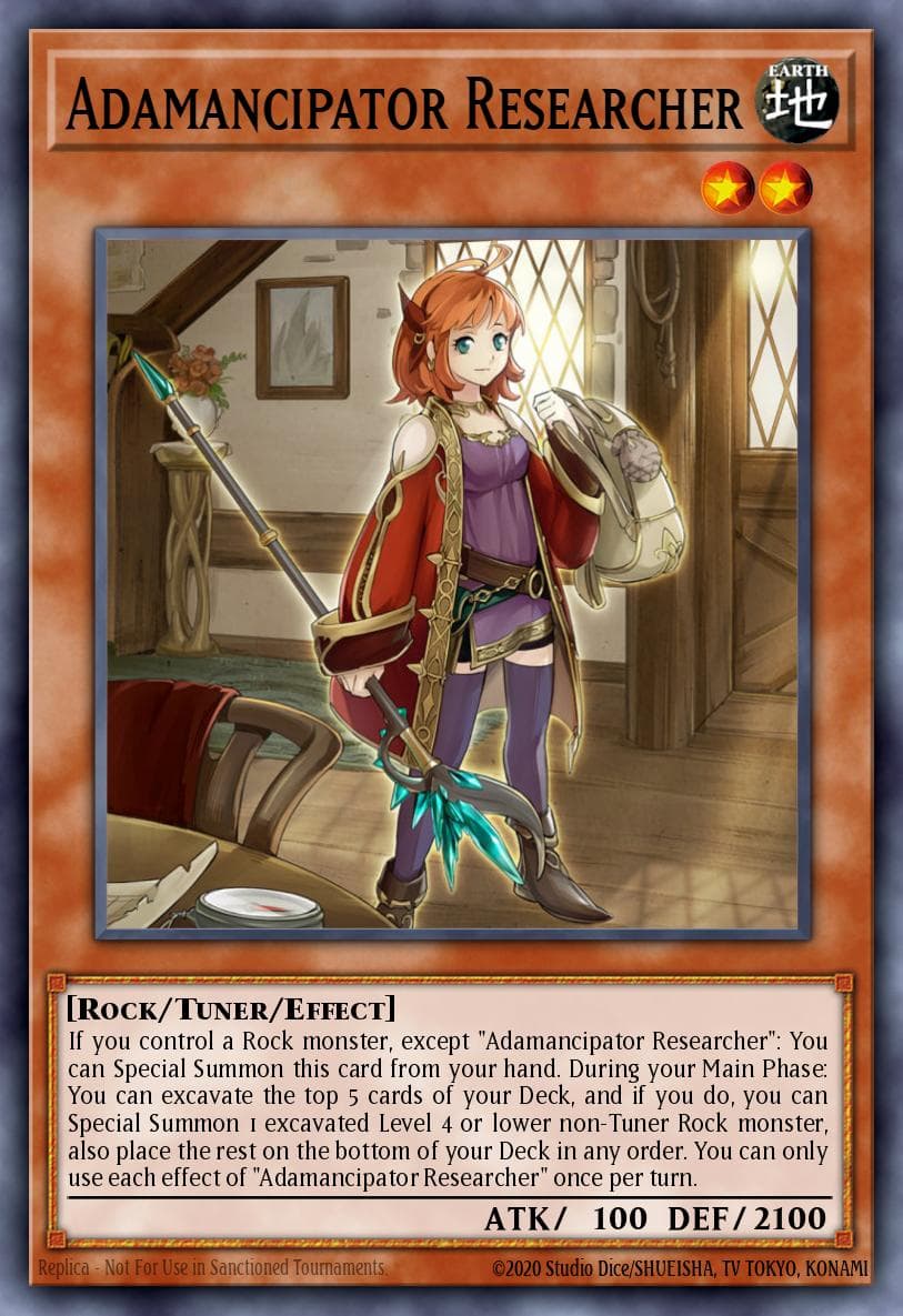 Adamancipator Researcher 2021 Tin of Ancient Battles card