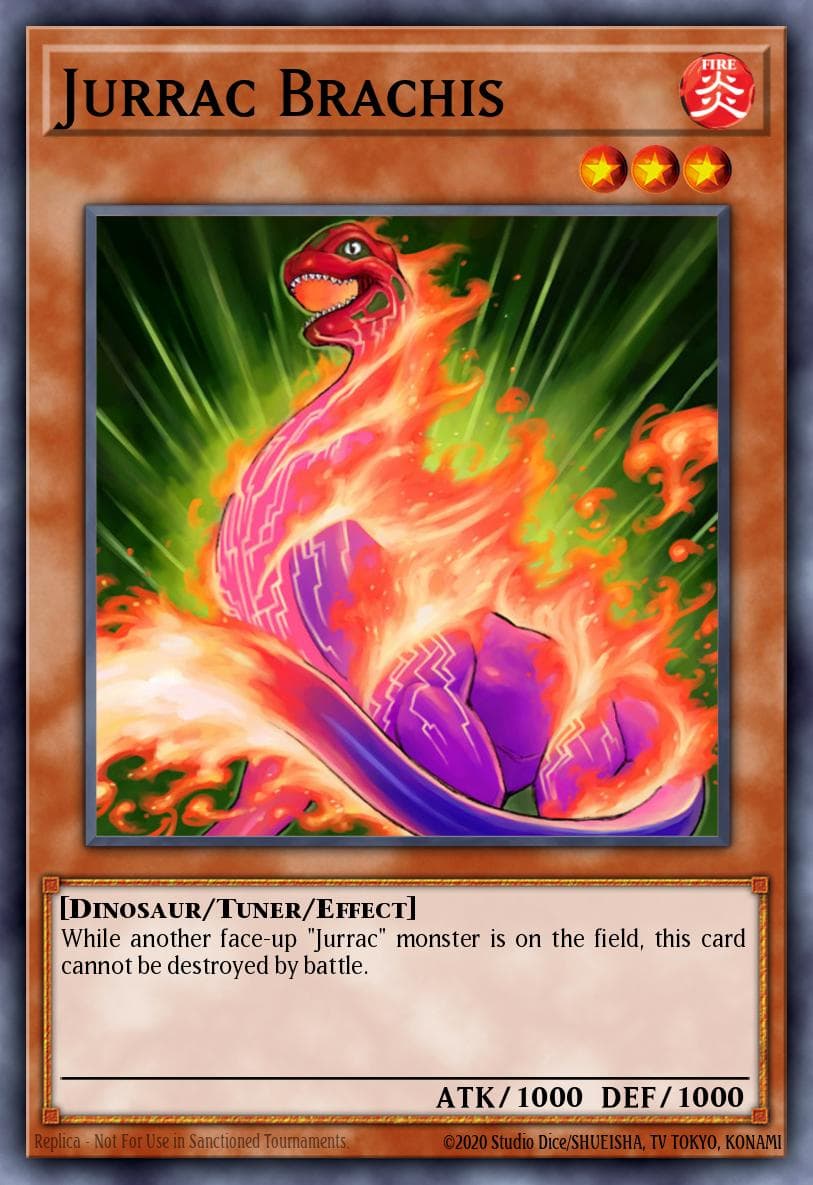 Jurrac Brachis Hidden Arsenal 3 card