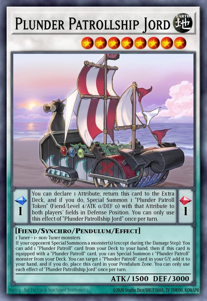 Plunder Patrollship Jord Photon Hypernova card