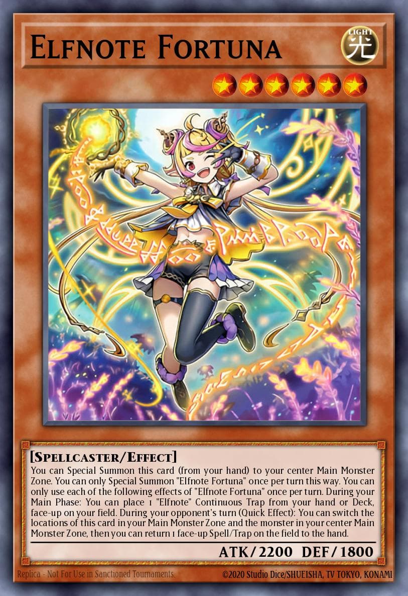 Elfnote Fortuna Burst Protocol card