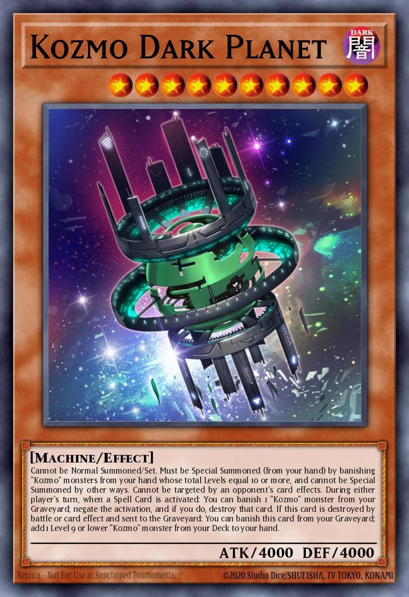 Kozmo Dark Planet Shining Victories: Special Edition card