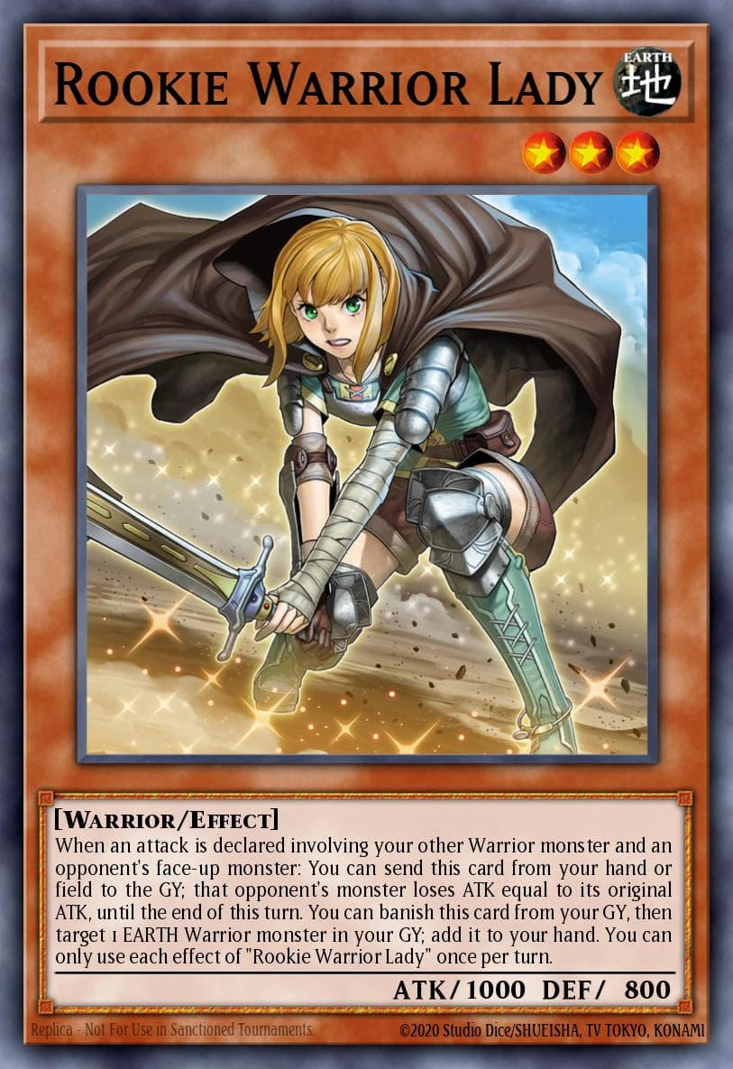 Rookie Warrior Lady Ghosts From the Past: The 2nd Haunting card